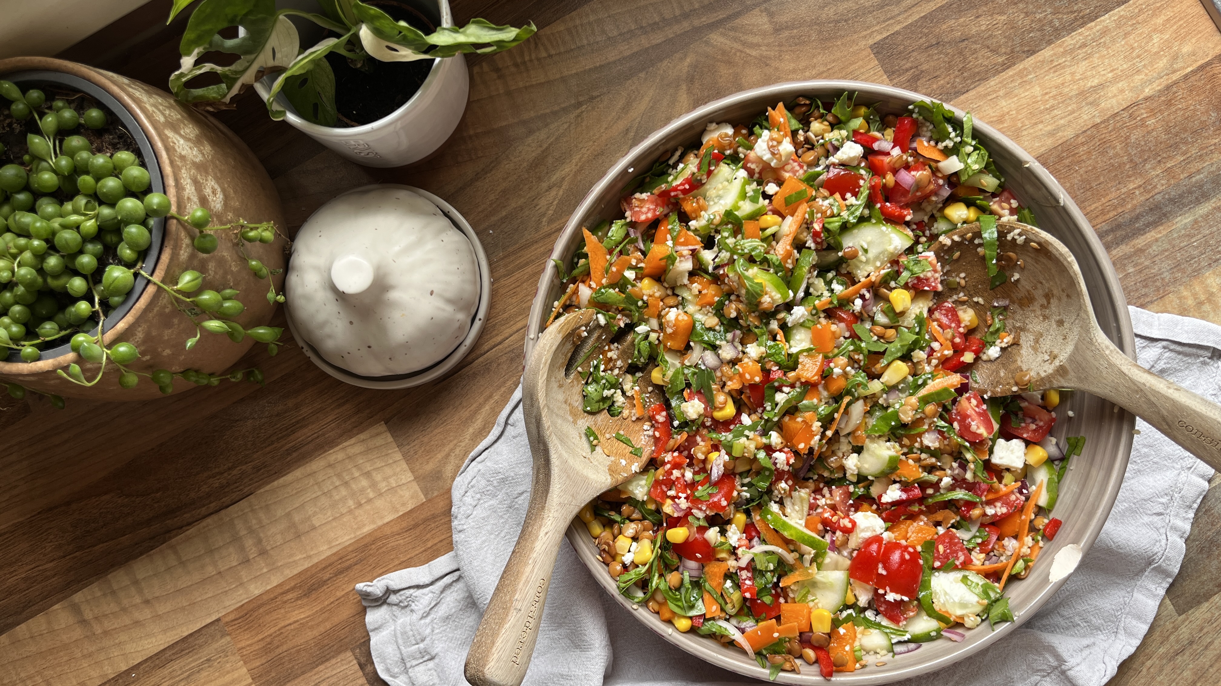 the chef breffni salad – my signature chopped salad
